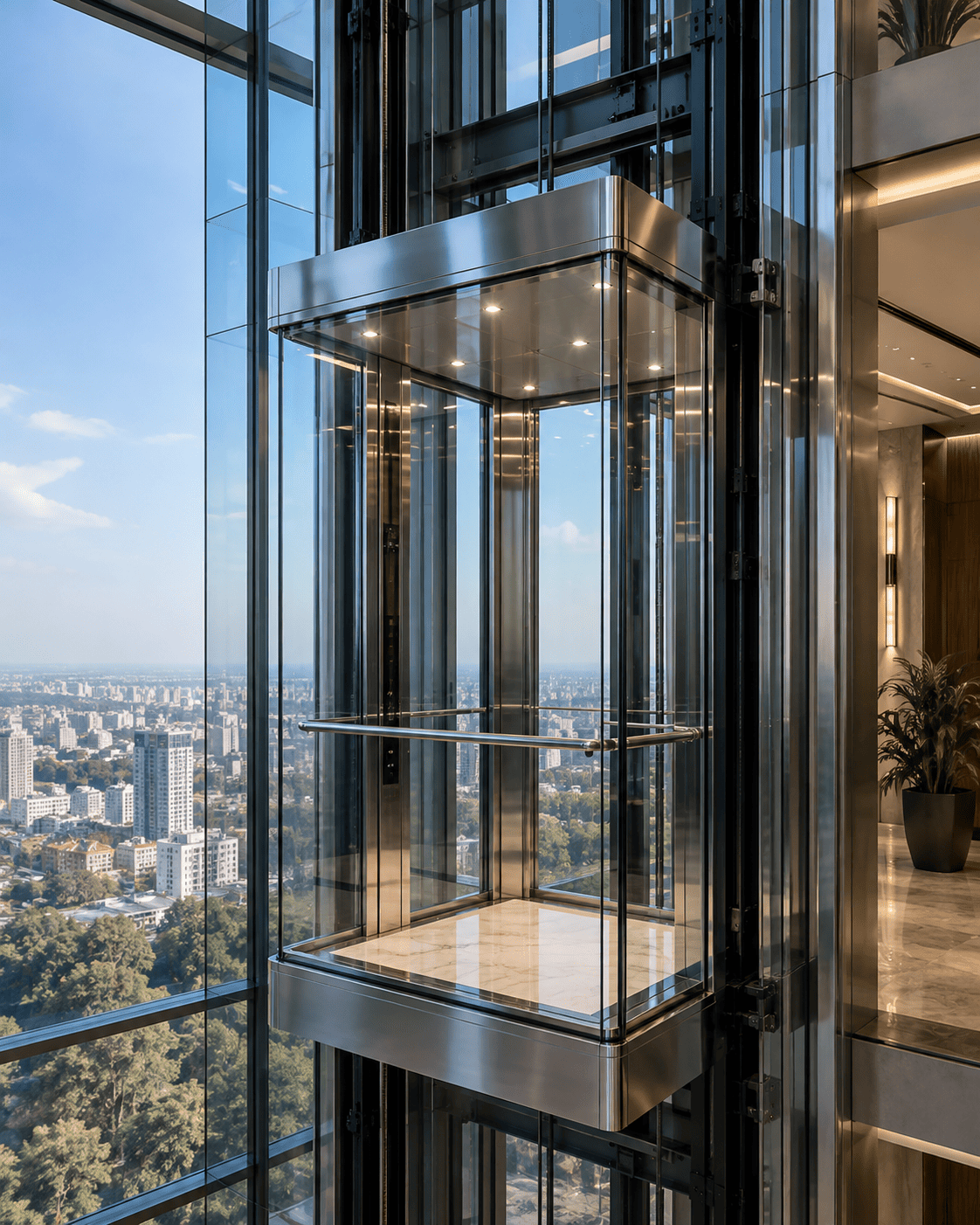 Glass Elevators